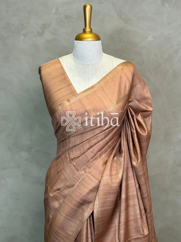 SEMI TUSSAR SAREE