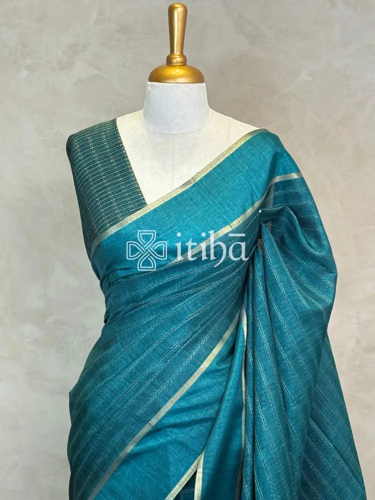 SEMI TUSSAR SAREE