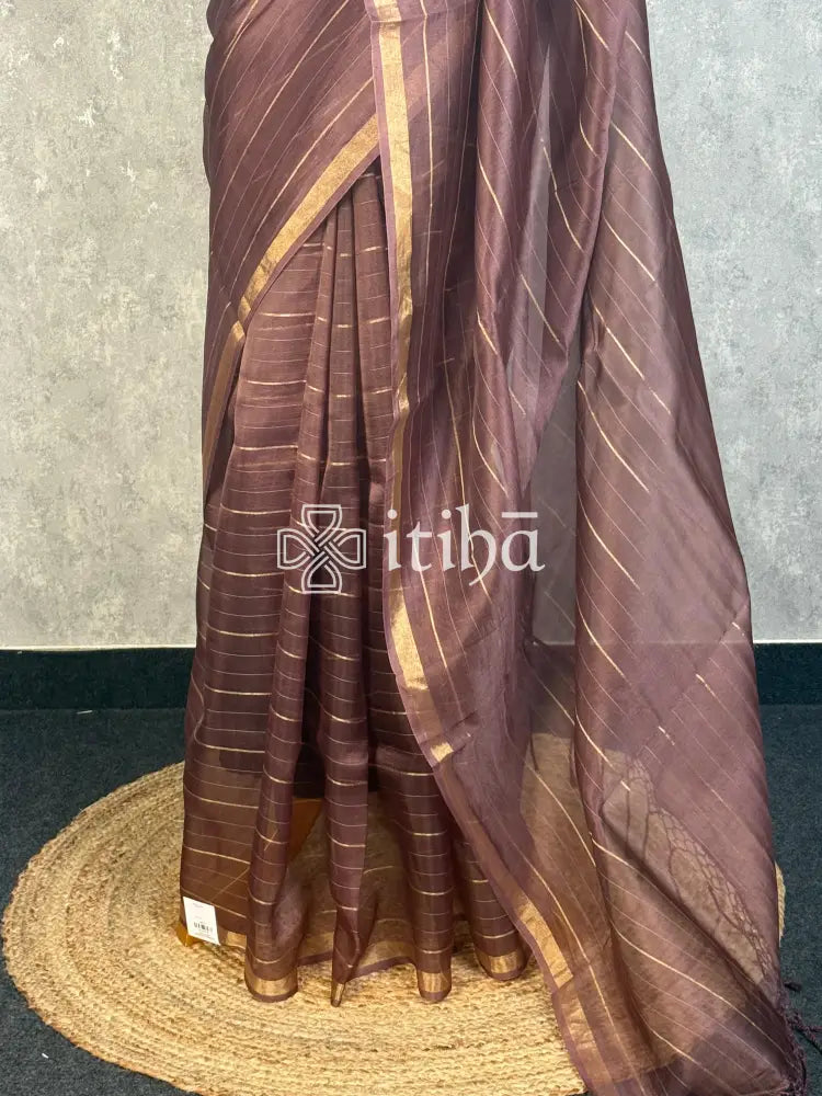 SILK ORGANZA BANARASI SAREE