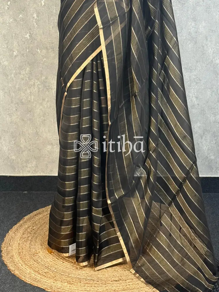 SILK ORGANZA BANARASI SAREE