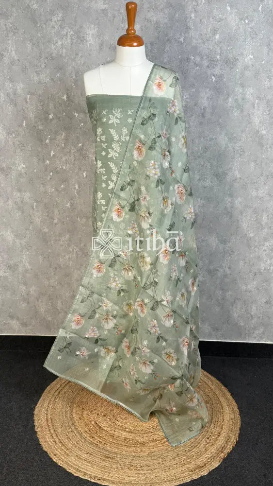 SILK ORGANZA SALWAR