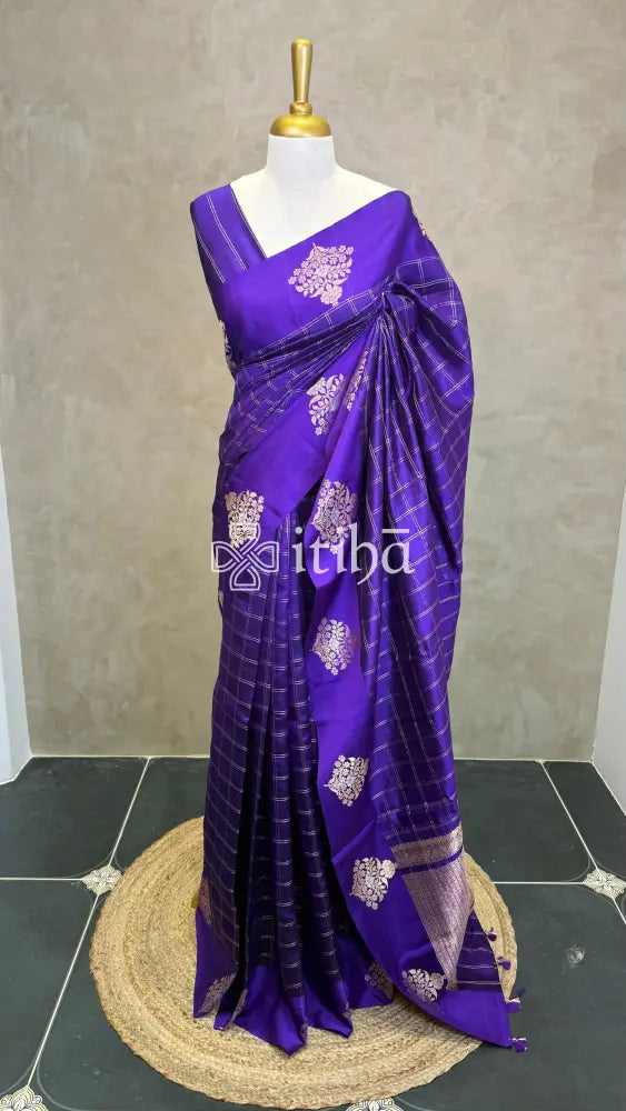 SOFT KATAN SILK BANARASI SAREE
