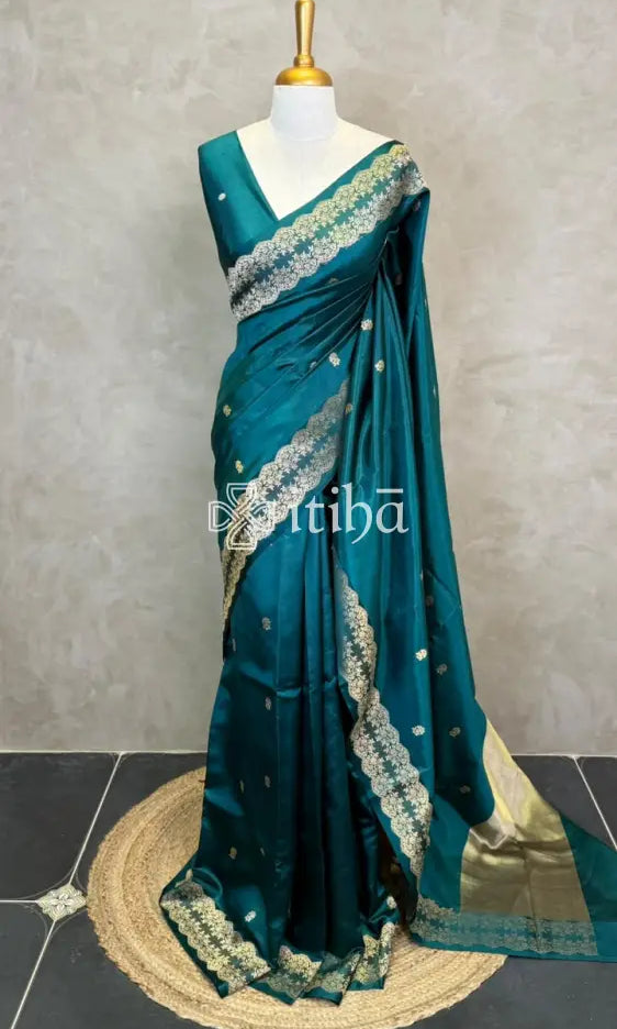 SOFT KATAN SILK BANARASI SAREE