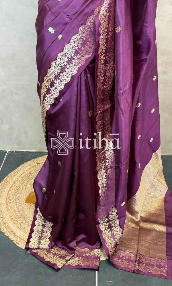 SOFT KATAN SILK BANARASI SAREE