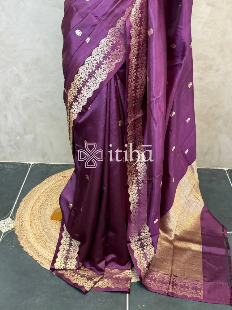 SOFT KATAN SILK BANARASI SAREE