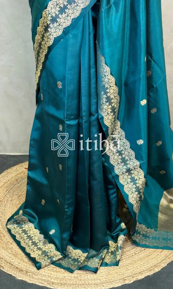 SOFT KATAN SILK BANARASI SAREE