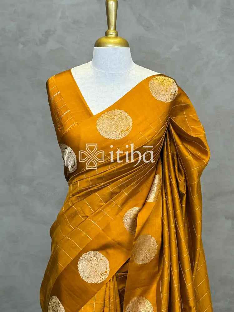 SOFT KATAN SILK BANARASI SAREE