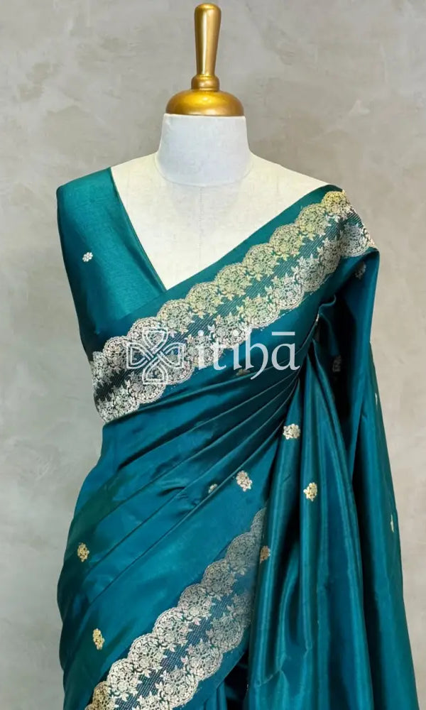 SOFT KATAN SILK BANARASI SAREE