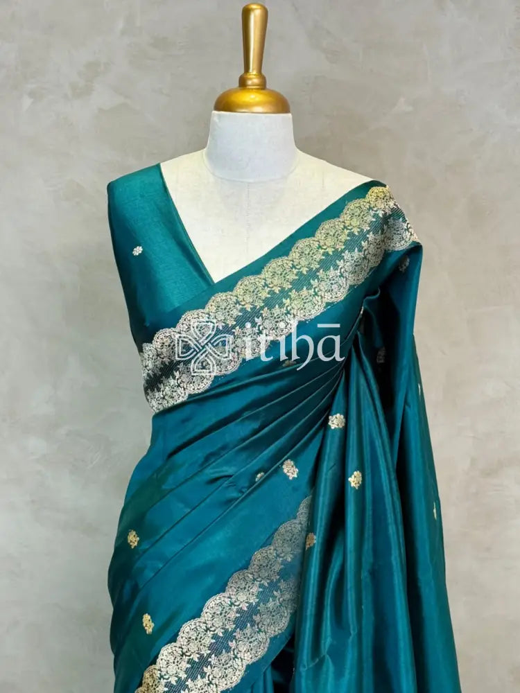 SOFT KATAN SILK BANARASI SAREE