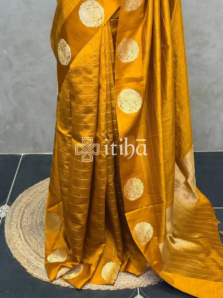 SOFT KATAN SILK BANARASI SAREE