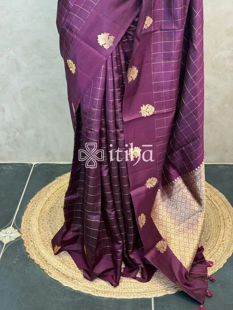 SOFT KATAN SILK BANARASI SAREE
