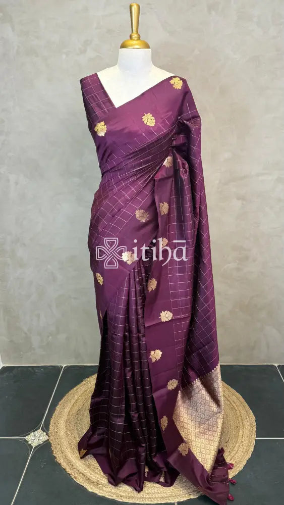 SOFT KATAN SILK BANARASI SAREE