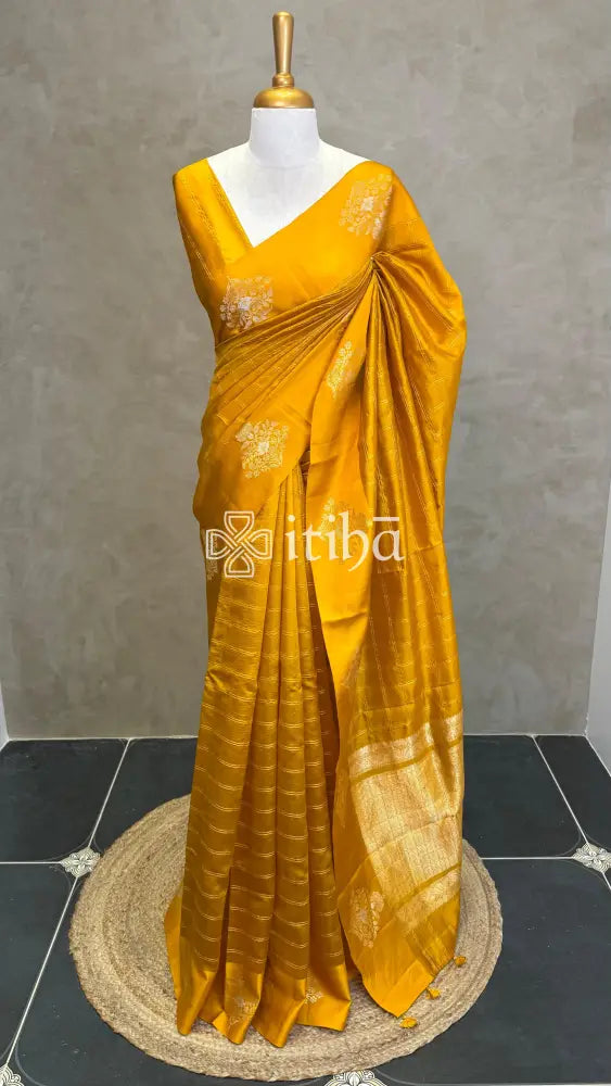 SOFT KATAN SILK BANARASI SAREE