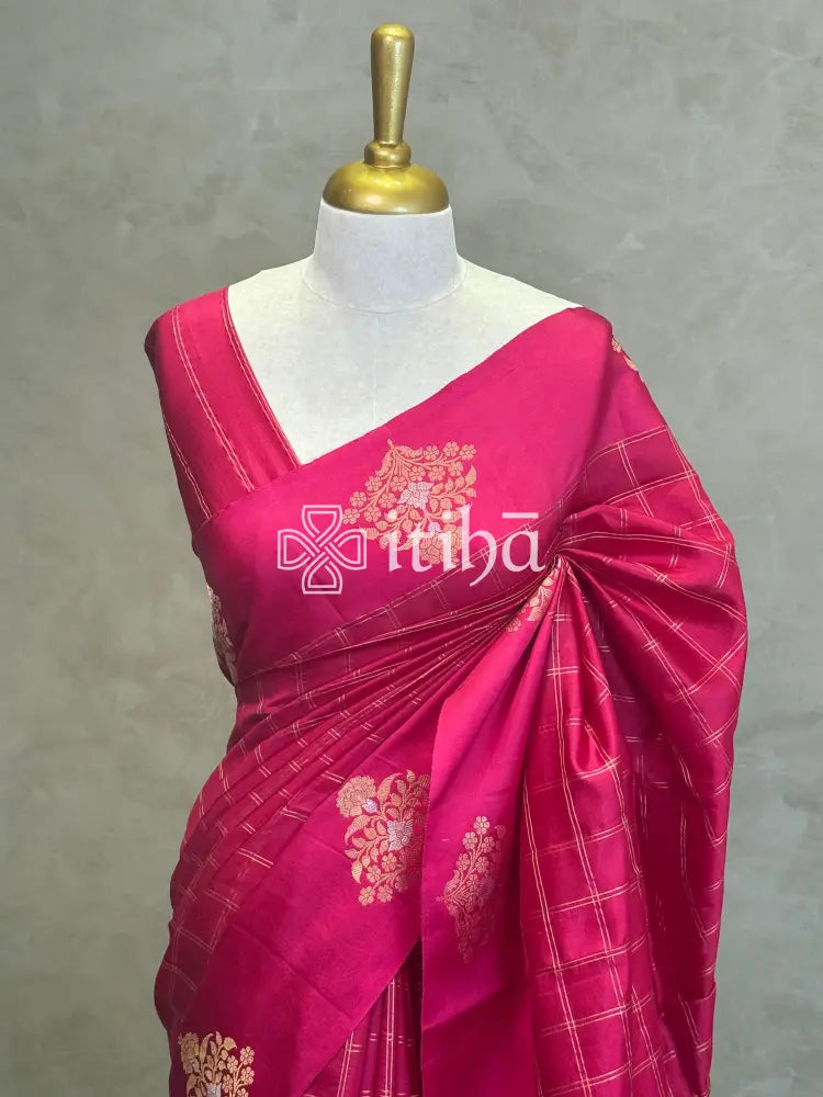 SOFT KATAN SILK BANARASI SAREE