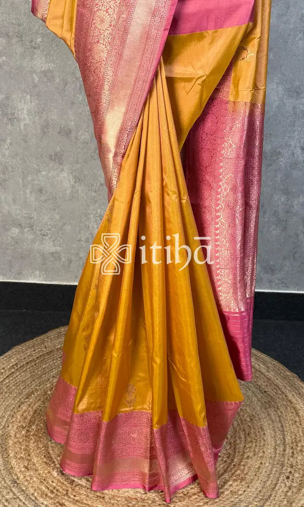 SOFT KATAN SILK KADUA WEAV BANARASI SAREE