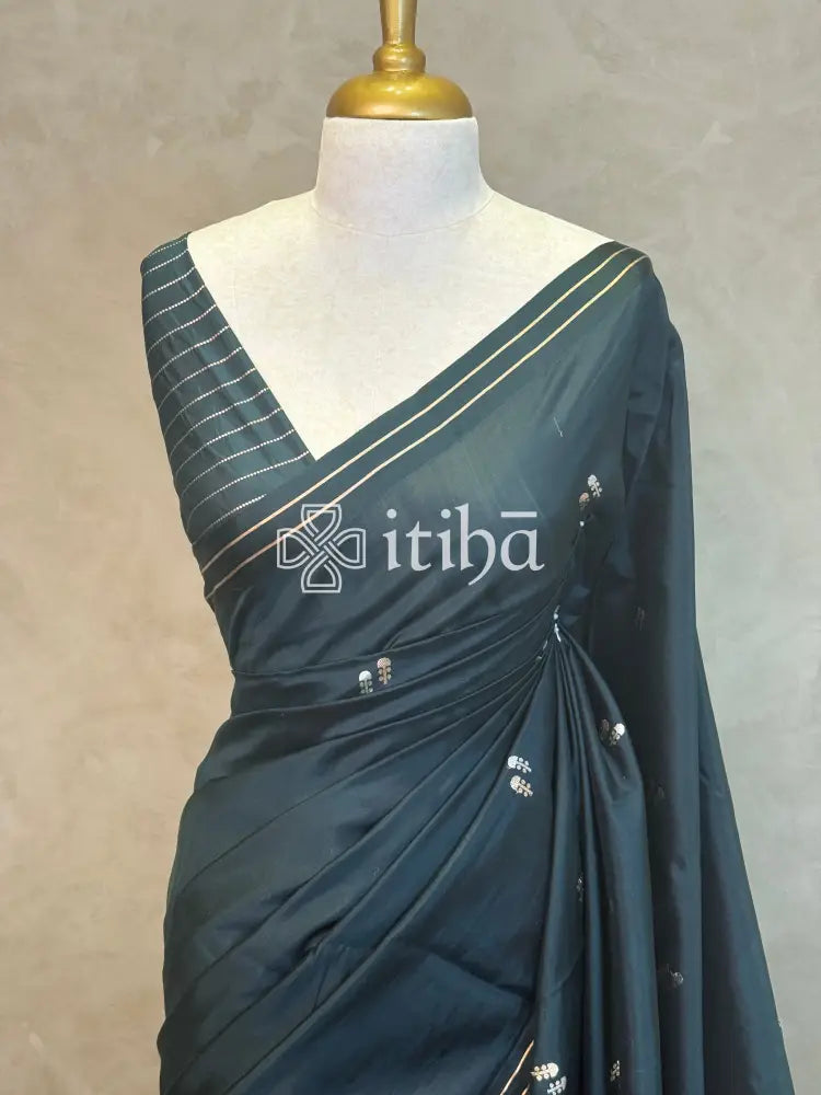 SOFT KATAN SILK MEENAKARI BANARASI SAREE
