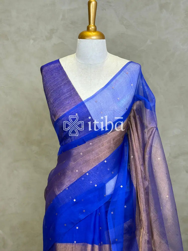 TISSUE KORA MUSLIN SAREE