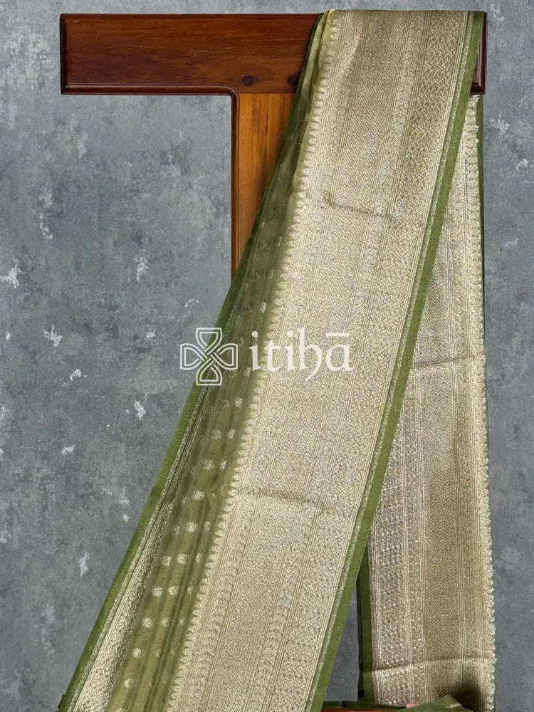 TISSUE ORGANZA BANARASI SAREE