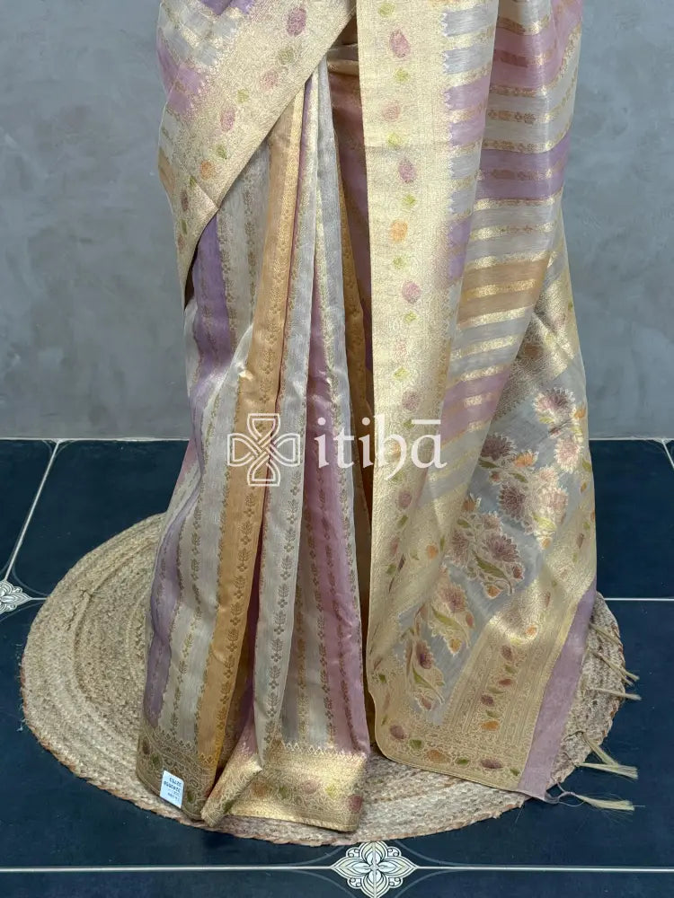 TISSUE SILK BANARASI SAREE