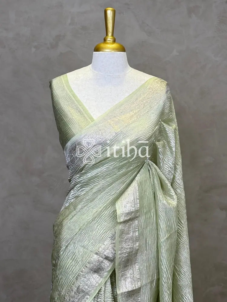 TISSUE SILK ORGANZA BANARASI SAREE