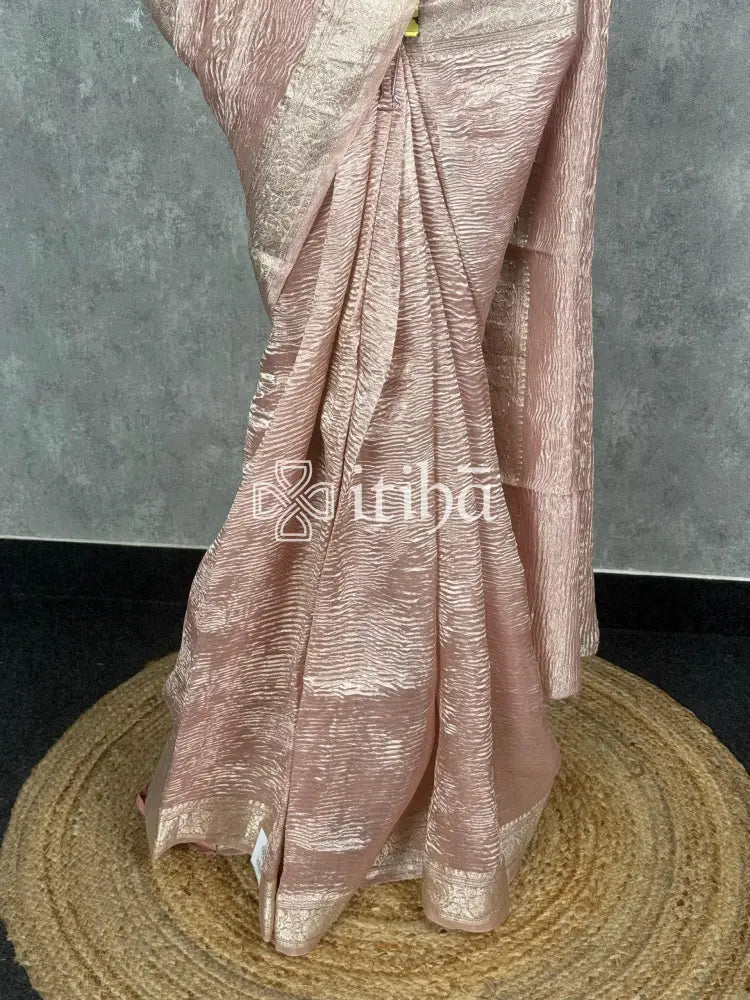 TISSUE SILK ORGANZA BANARASI SAREE