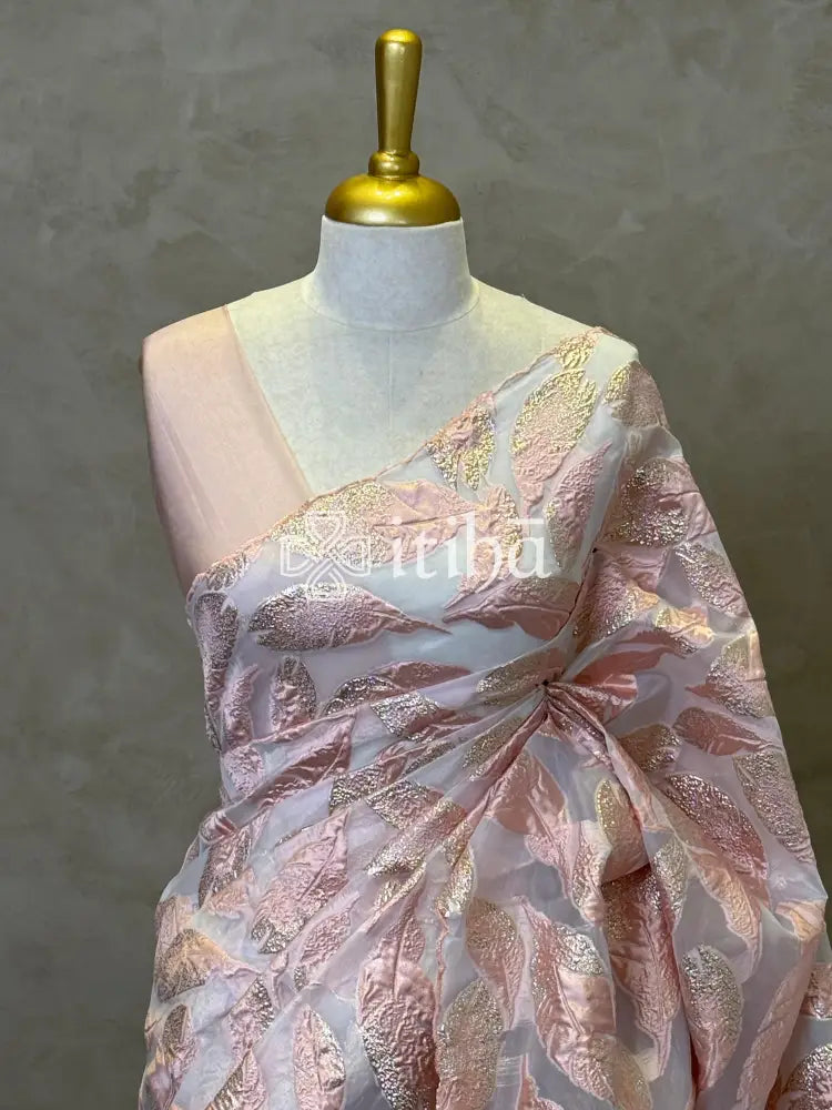 TURKISH ORGANZA DESIGNER SAREE
