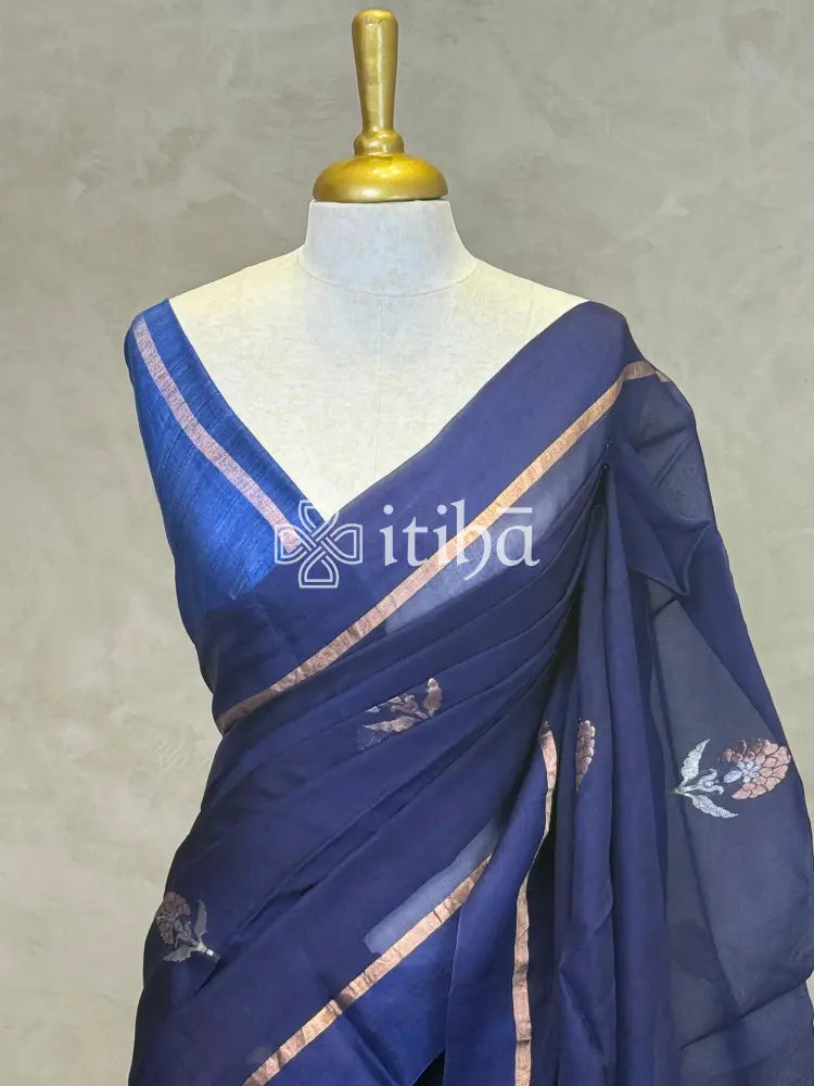 TUSSAR ORGANZA SAREE