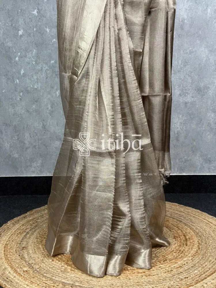 TUSSAR TISSUE SAREE