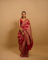 TUSSAR GEORGETTE BANARASI SAREE
