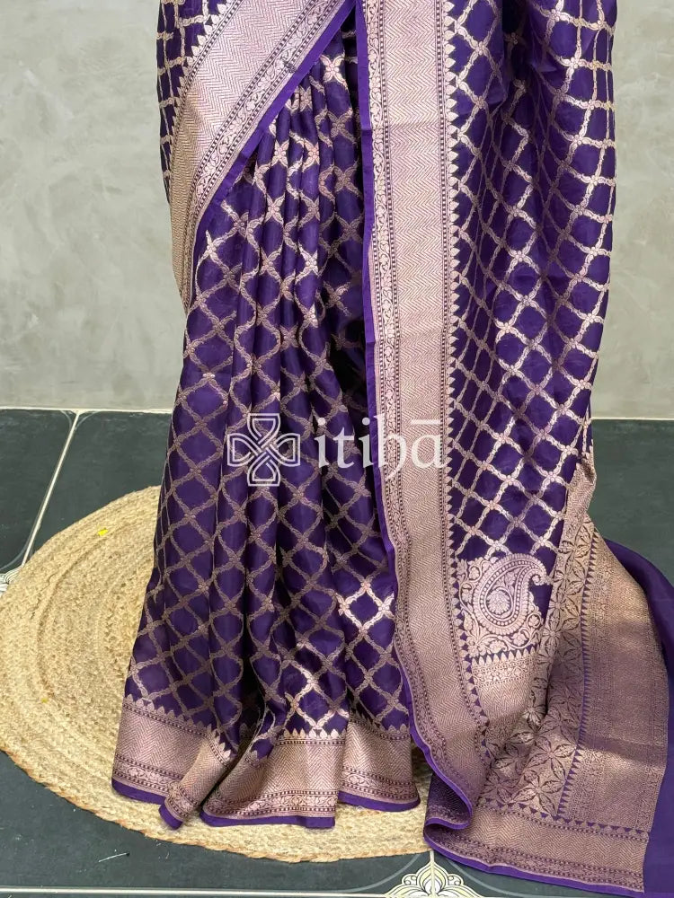 BANARASI ORGANZA JAAL SAREE