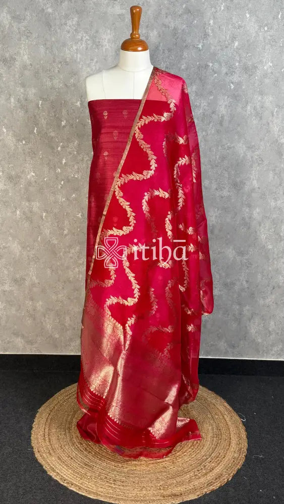 BANARASI SILK SUIT BANARASI SALWAR SET