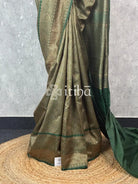 CHANDERI ANTIQUE ZARI BROCADE BANARASI SAREE