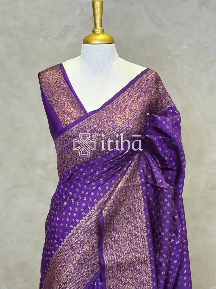 CHINIYA SILK BHUTA BANARASI SAREE
