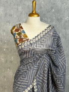 COTTON LINEN SAREE