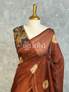 COTTON LINEN SAREE