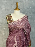 COTTON LINEN SAREE