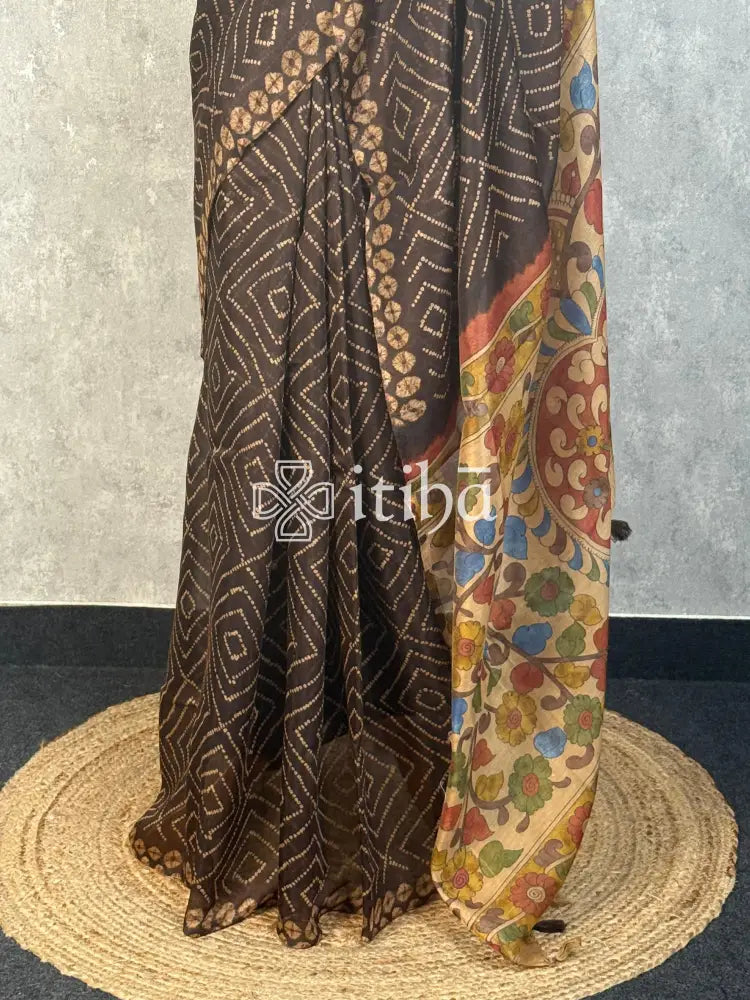 COTTON LINEN SAREE