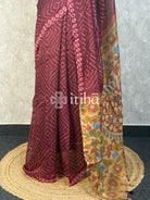 COTTON LINEN SAREE