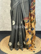 COTTON LINEN SAREE