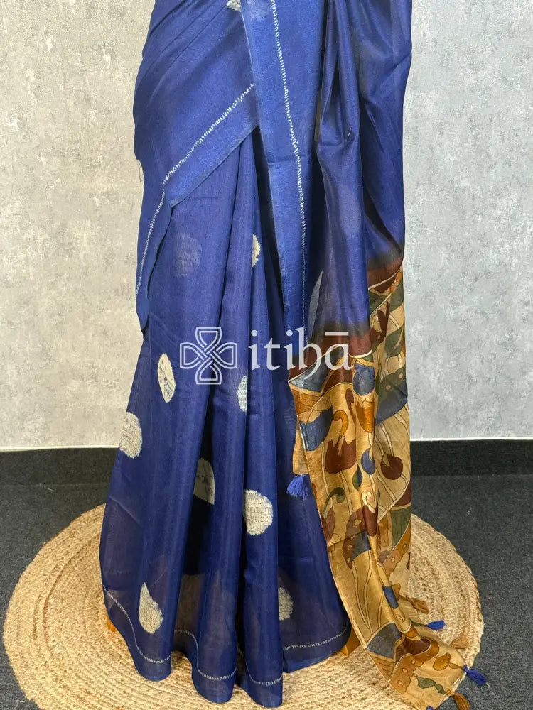 COTTON LINEN SAREE