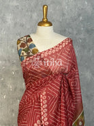 COTTON LINEN SAREE