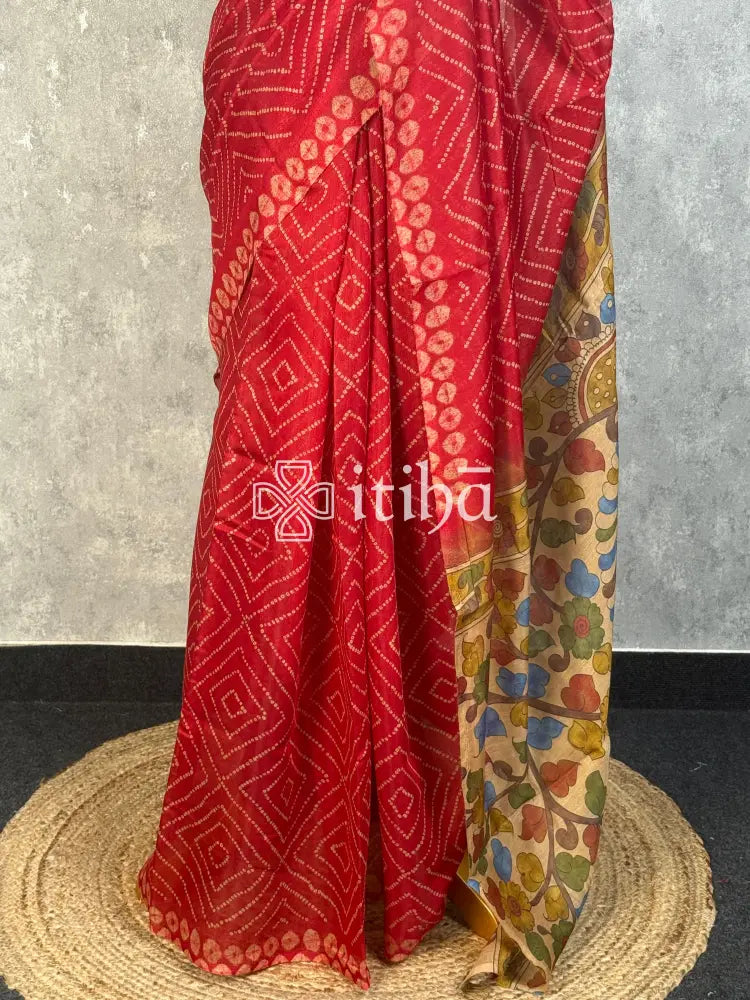 COTTON LINEN SAREE