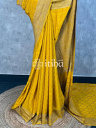 CREPE SILK HL BANARASI SAREE
