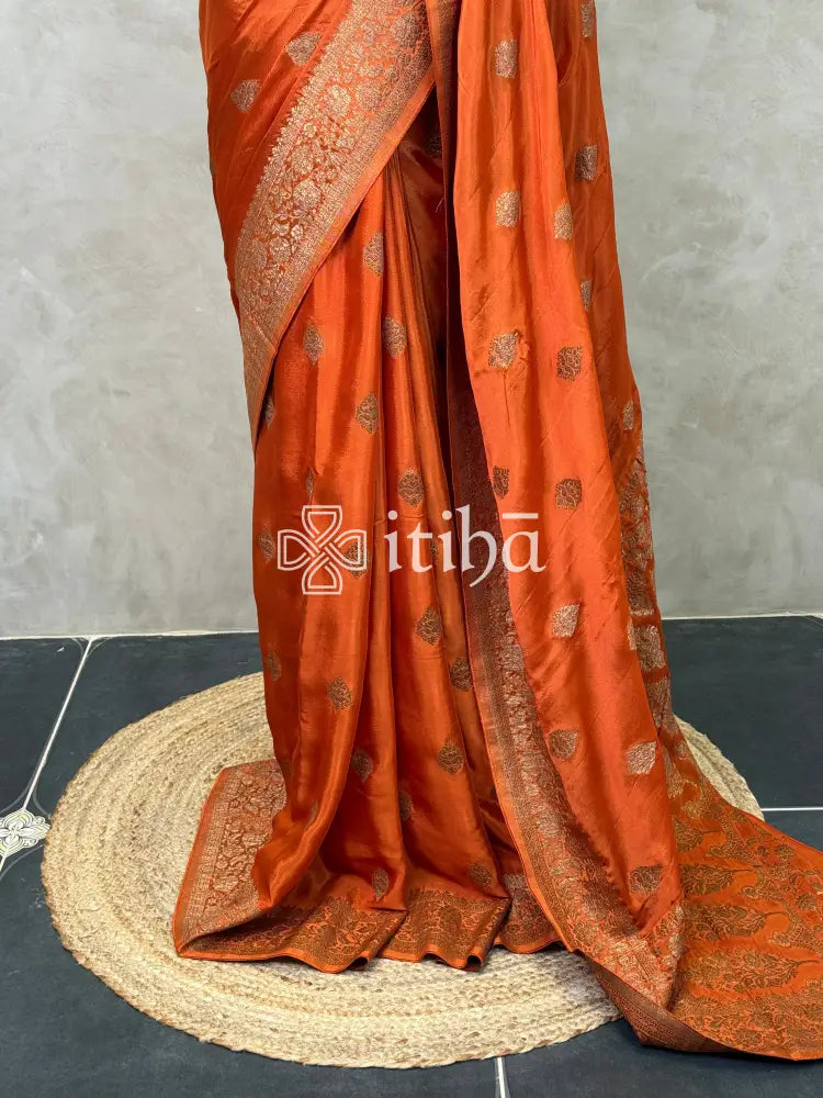 GEORGETTE BANARASI SAREE