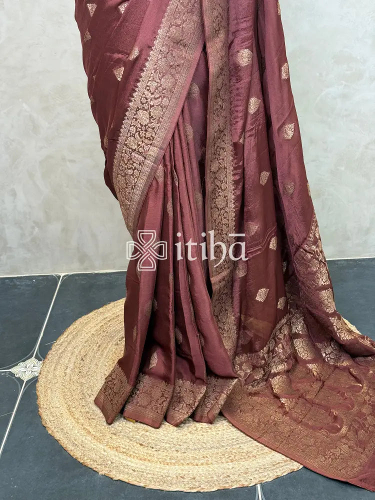 GEORGETTE BANARASI SAREE