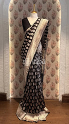 KATAN SILK BHUTA HL BANARASI SAREE
