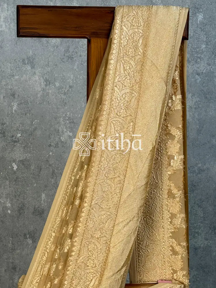 KHADDI GEORGETTE HL BANARASI SAREE