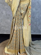 KHADDI GEORGETTE MEENA HL BANARASI SAREE