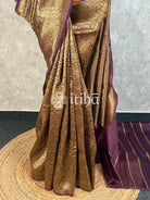 KORA ANTIQUE BROCADE BANARASI SAREE