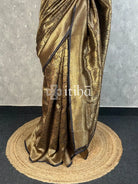 KORA ANTIQUE BROCADE BANARASI SAREE